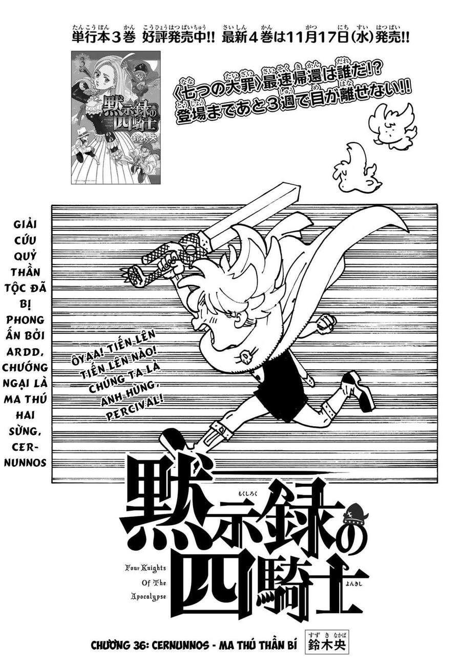Tứ Kỵ Sĩ Khải Huyền Chapter 36 - 1