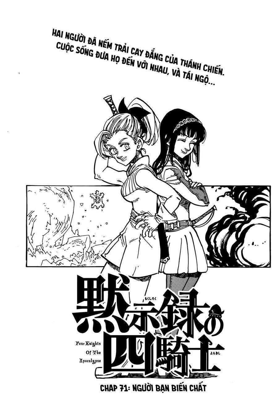 Tứ Kỵ Sĩ Khải Huyền Chapter 71 - 1
