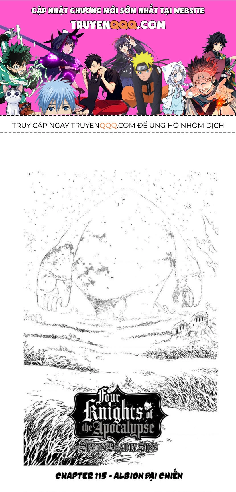 Tứ Kỵ Sĩ Khải Huyền Chapter 115 - 1