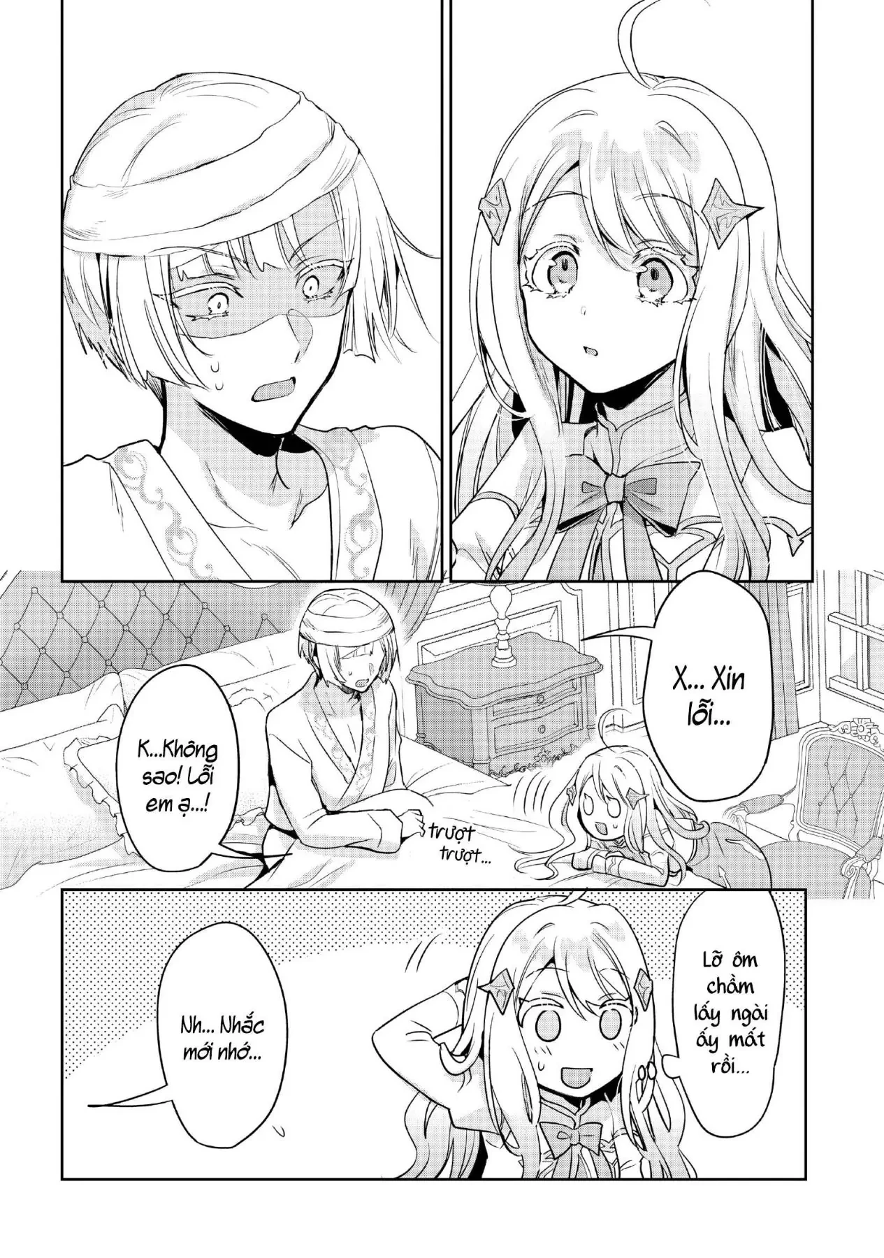 Thánh nữ và nữ phản diện sẽ cùng nhau phá đảo Otome game! Chapter  3 - 21