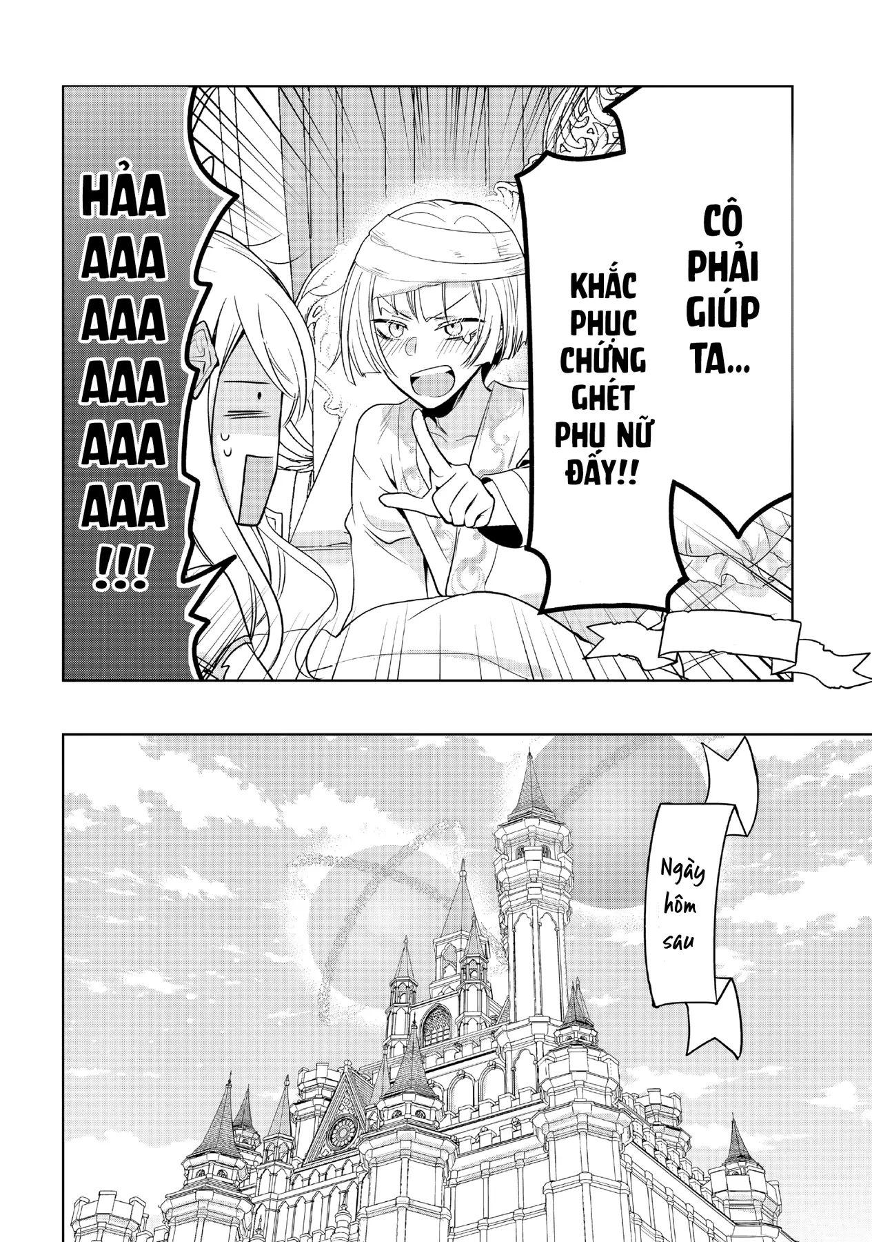 Thánh nữ và nữ phản diện sẽ cùng nhau phá đảo Otome game! Chapter  4 - 3