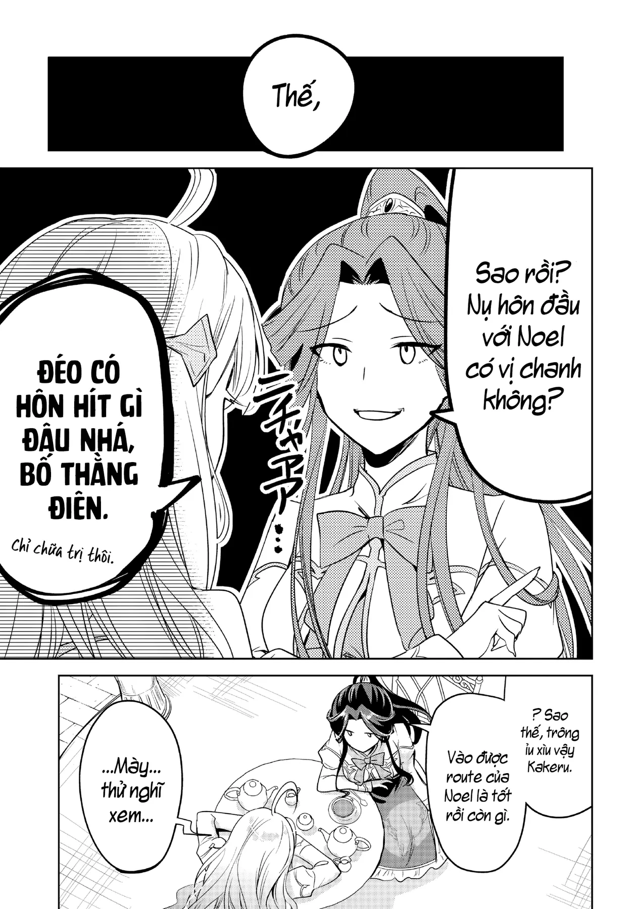 Thánh nữ và nữ phản diện sẽ cùng nhau phá đảo Otome game! Chapter  4 - 6