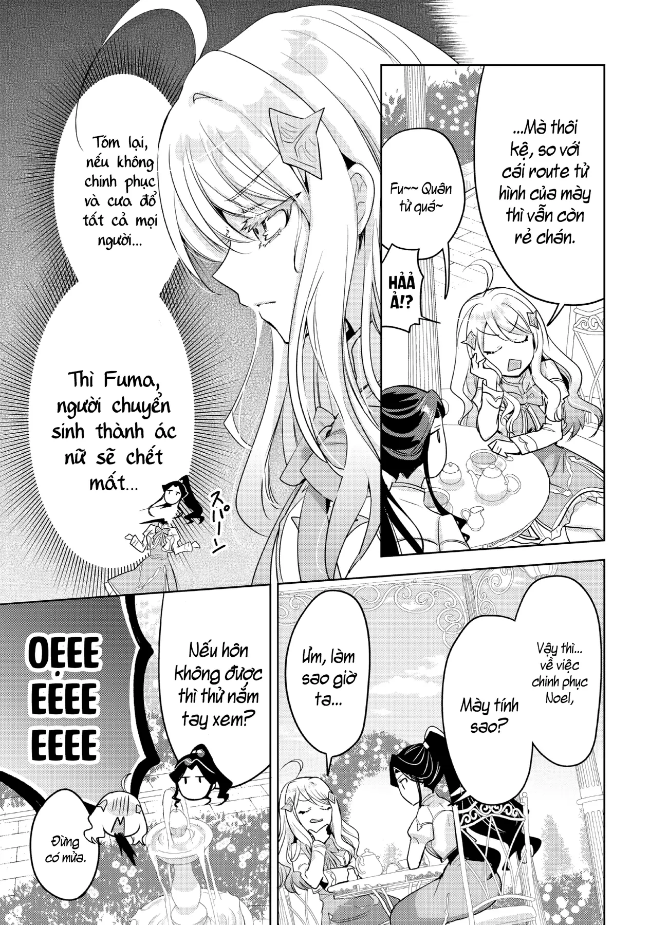 Thánh nữ và nữ phản diện sẽ cùng nhau phá đảo Otome game! Chapter  4 - 8