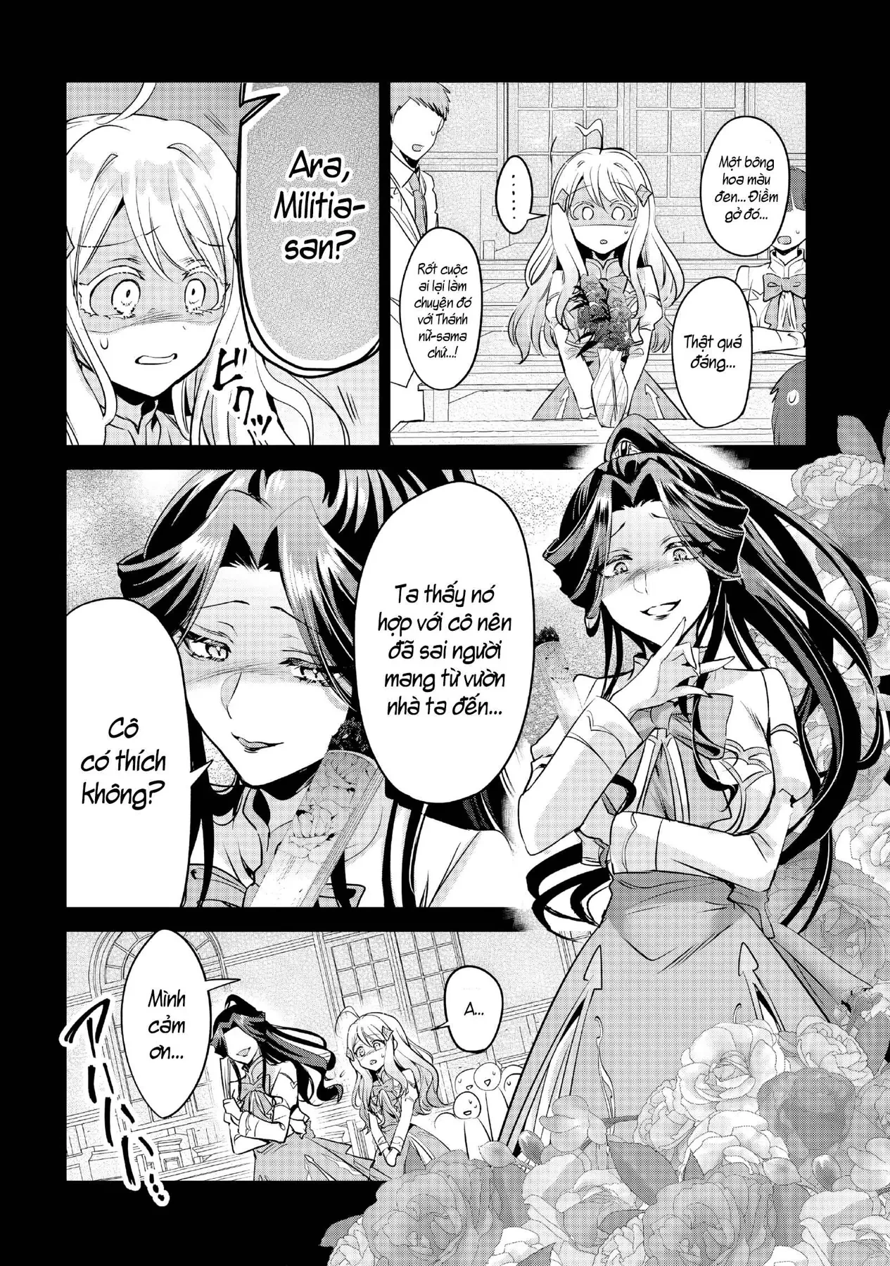 Thánh nữ và nữ phản diện sẽ cùng nhau phá đảo Otome game! Chapter  5 - 22