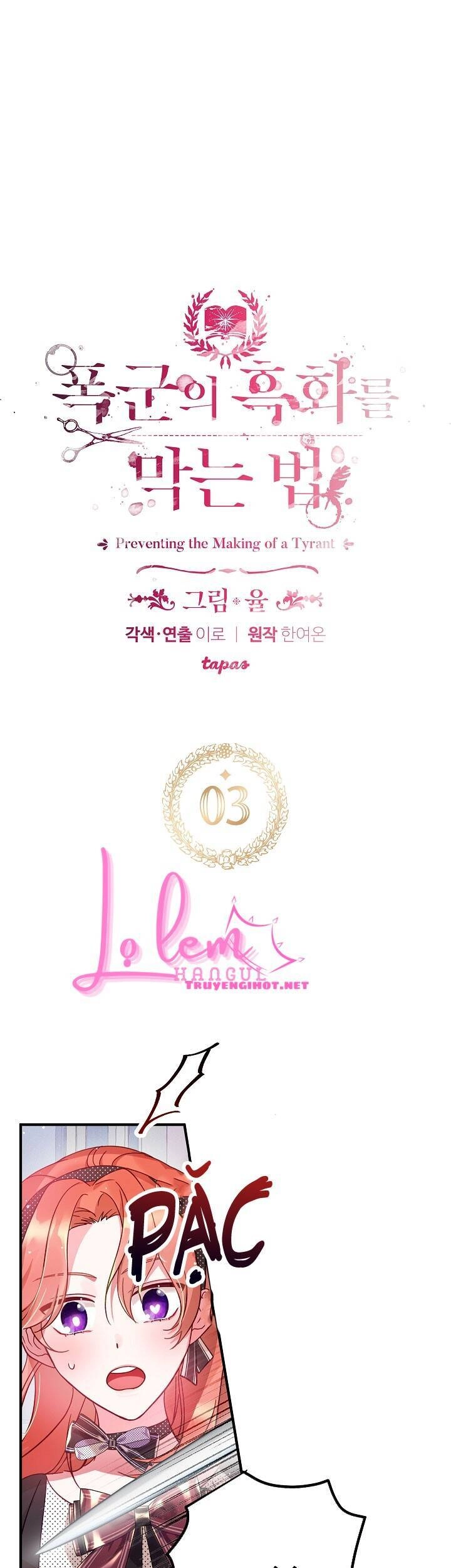 Phương Pháp Ngăn Bạo Chúa Hắc Hoá Chapter 3 - 1