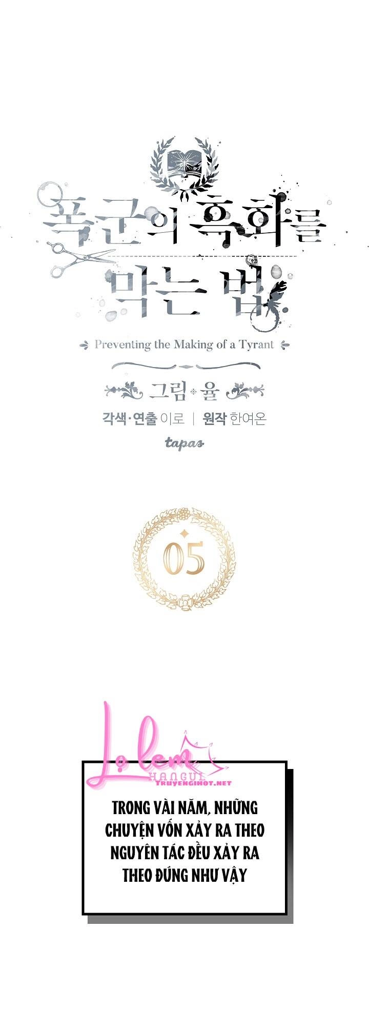 Phương Pháp Ngăn Bạo Chúa Hắc Hoá Chapter 5 - 1