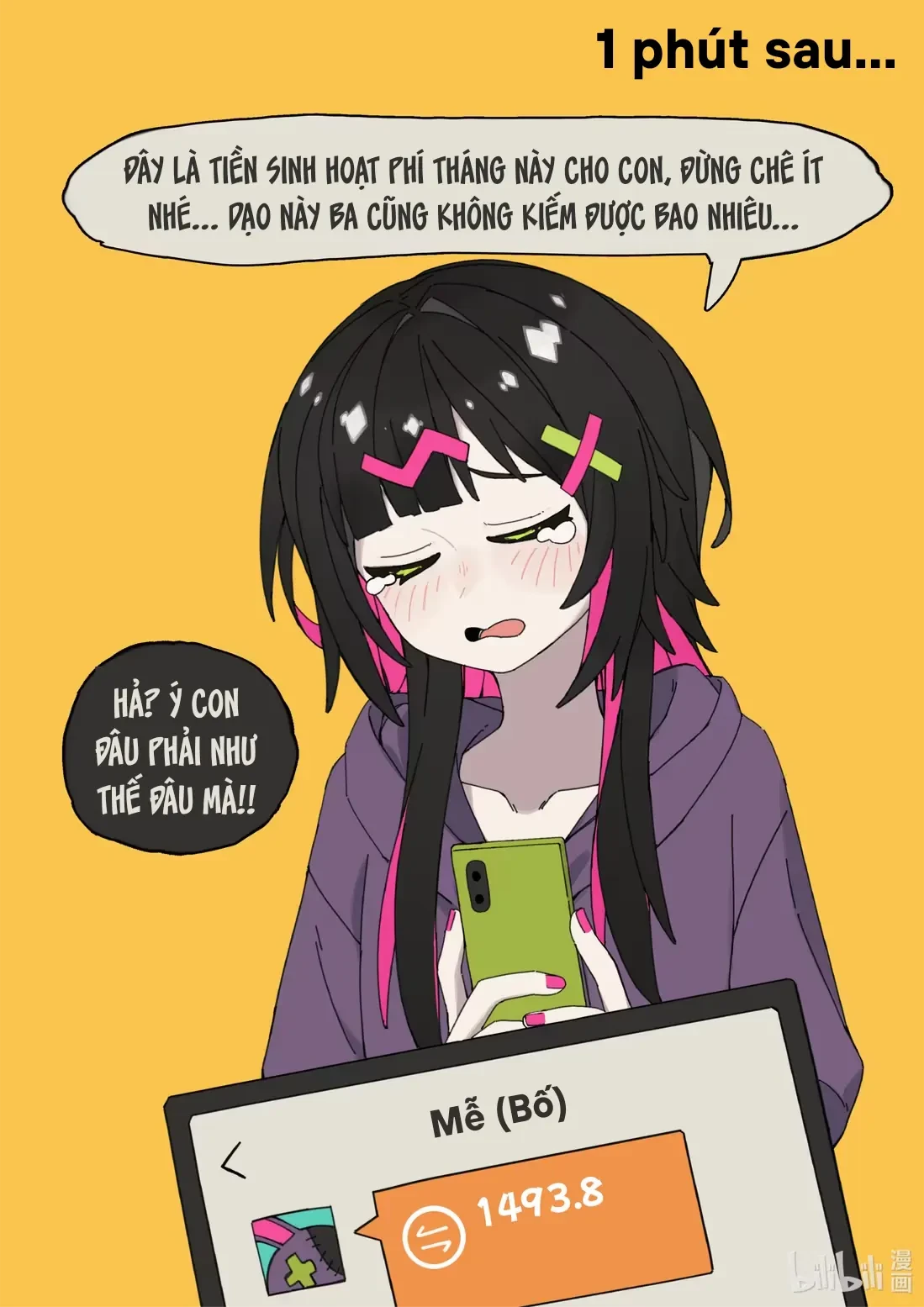 Bạn Gái Đột Nhiên Nhớ Ra Kiếp Trước Cô Ấy Là Bố Tôi!? Chapter  16 - 9