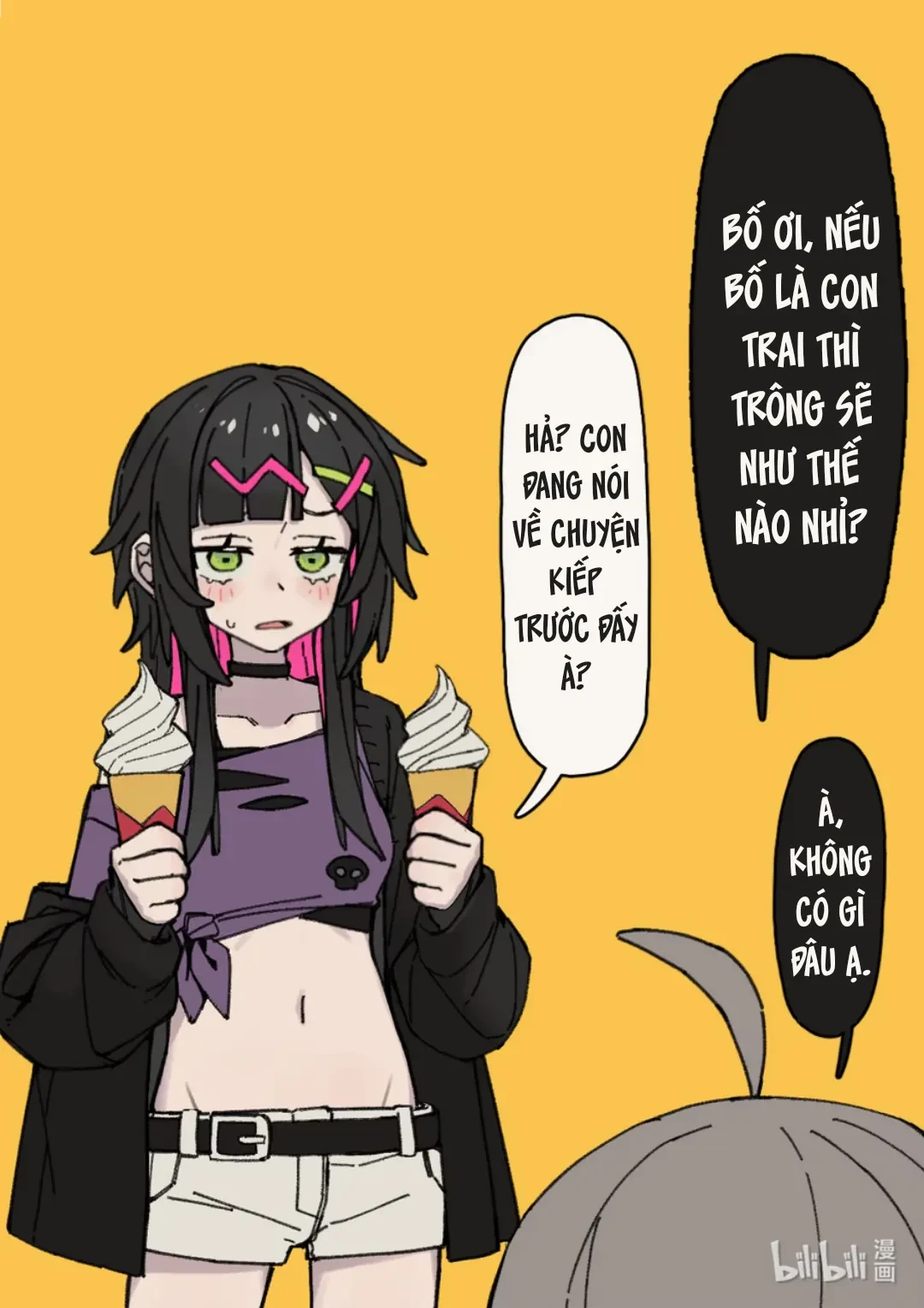 Bạn Gái Đột Nhiên Nhớ Ra Kiếp Trước Cô Ấy Là Bố Tôi!? Chapter  18 - 13