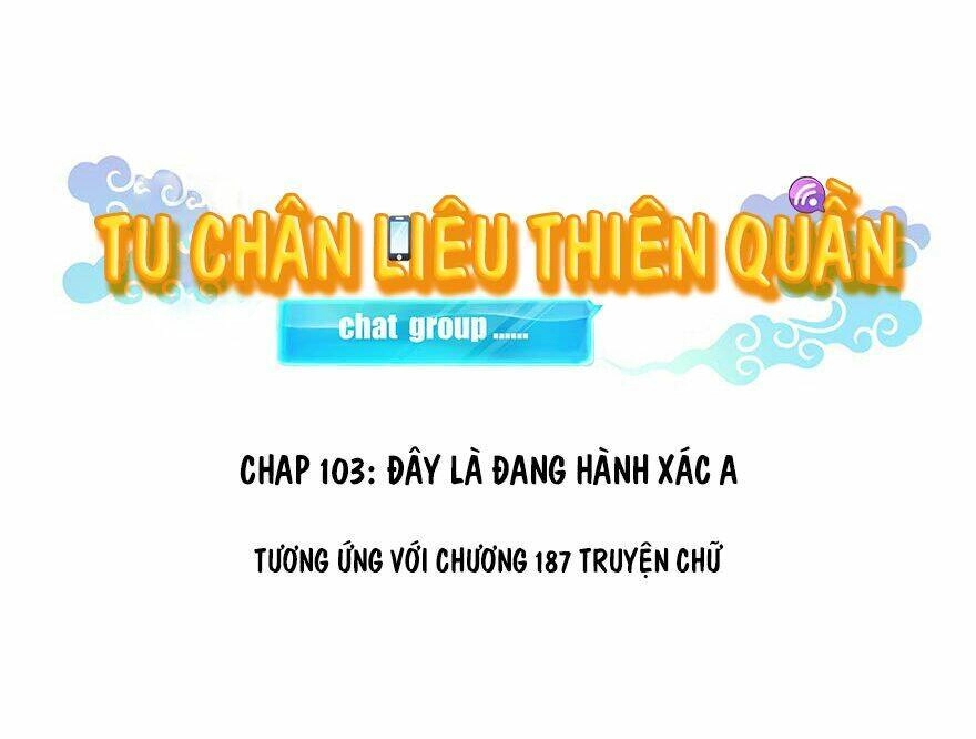 Tu Chân Nói Chuyện Phiếm Quần Chapter 103 - 2