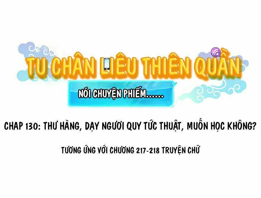 Tu Chân Nói Chuyện Phiếm Quần Chapter 130 - 6
