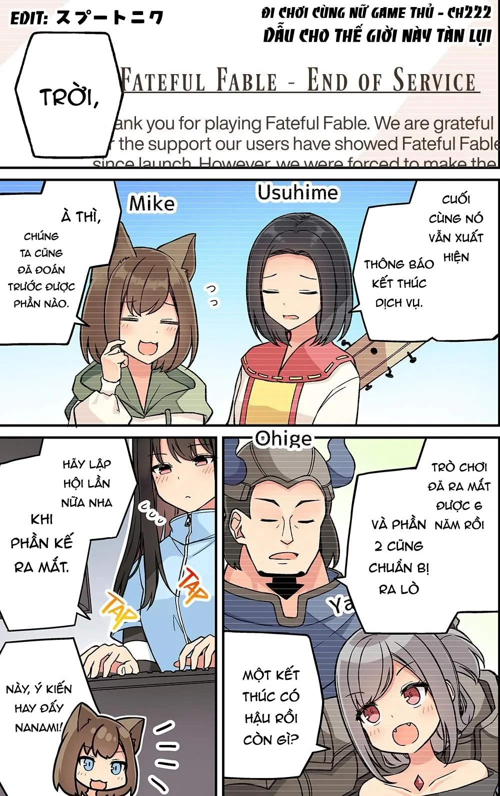 Đi Chơi Cùng Nữ Game Thủ Chapter  222 - 7