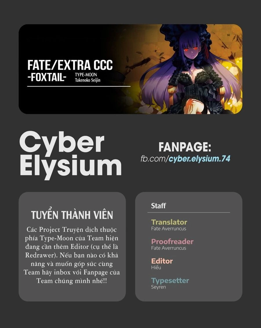 Fate/Extra Ccc Fox Tail Chapter  - 1