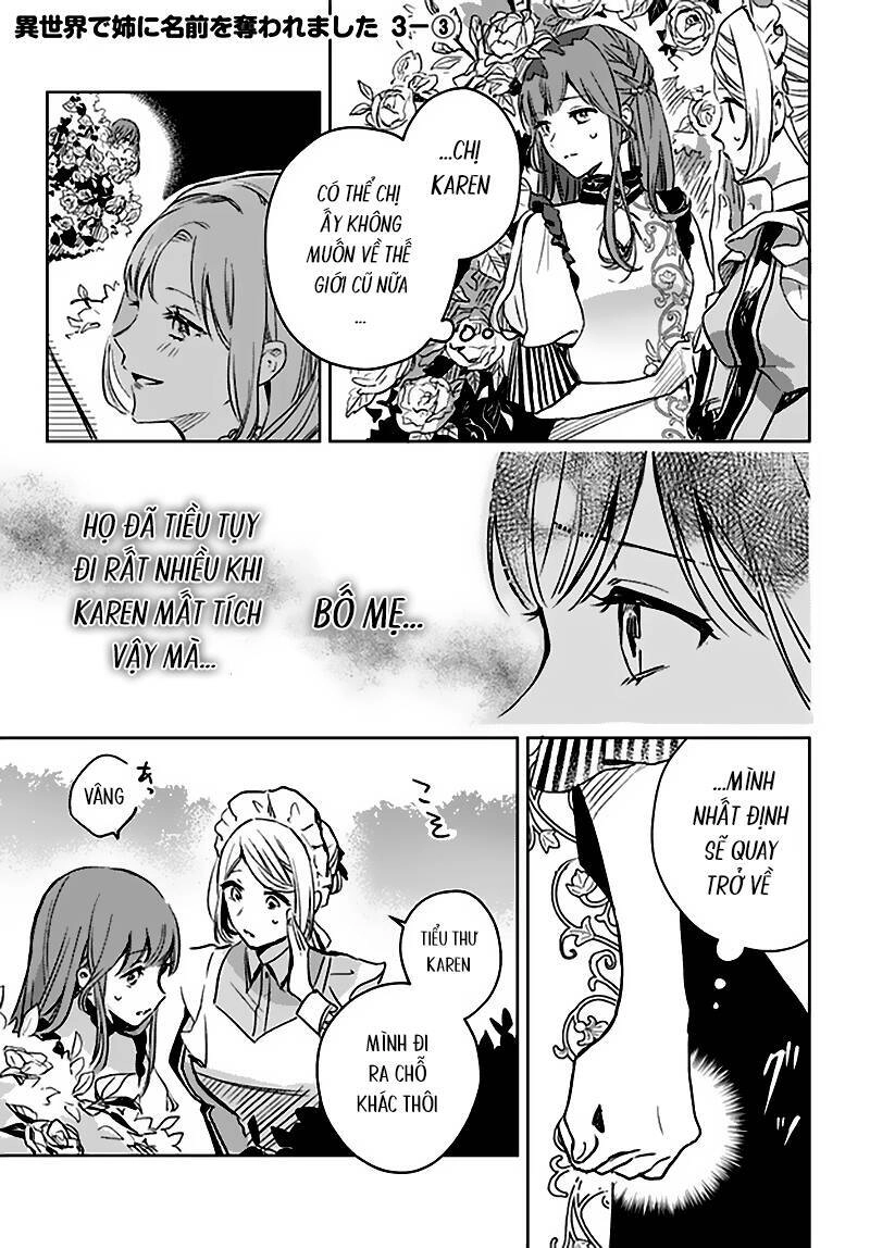 Ở Thế Giới Mà Chị Tôi Đã Lấy Tên Của Tôi Chapter 3.2 - 3