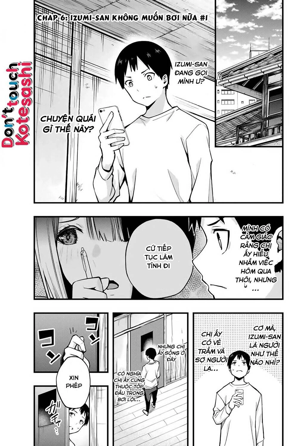 Đừng chạm vào tôi Kotesashi-kun Chapter 6 - 2