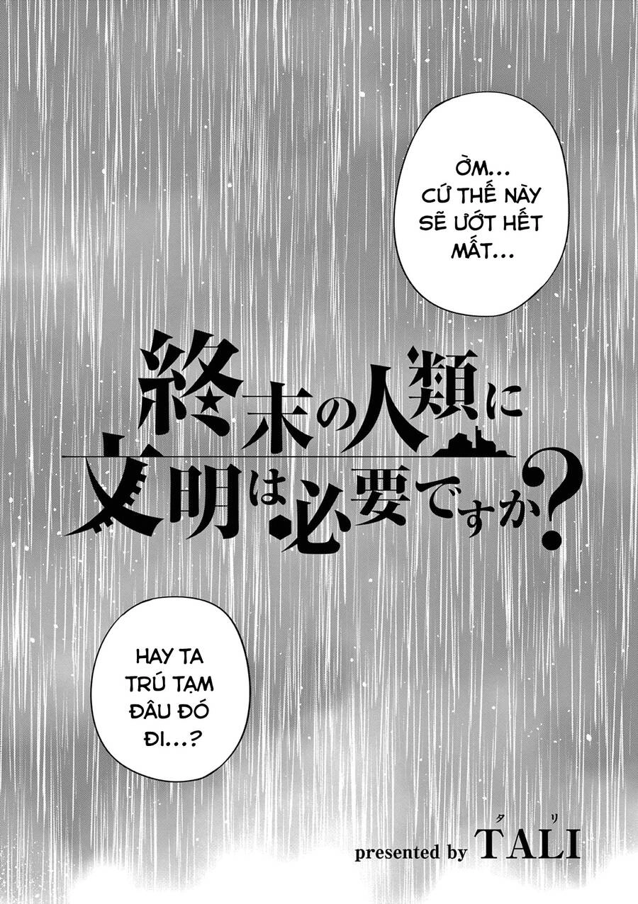 Liệu Nhân Loại Có Cần Nền Văn Minh Hậu Tận Thế Không? Chapter 8 - 3