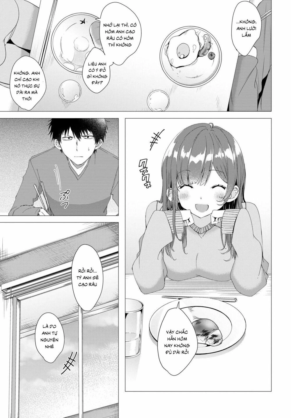 Hige Wo Soru. Soshite Joshikosei Wo Hirou Chapter 3 - 4