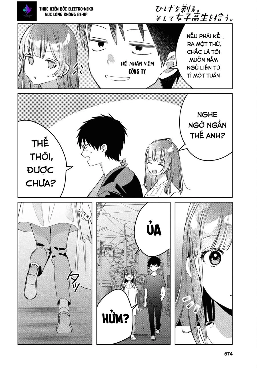 Hige Wo Soru. Soshite Joshikosei Wo Hirou Chapter 40 - 6