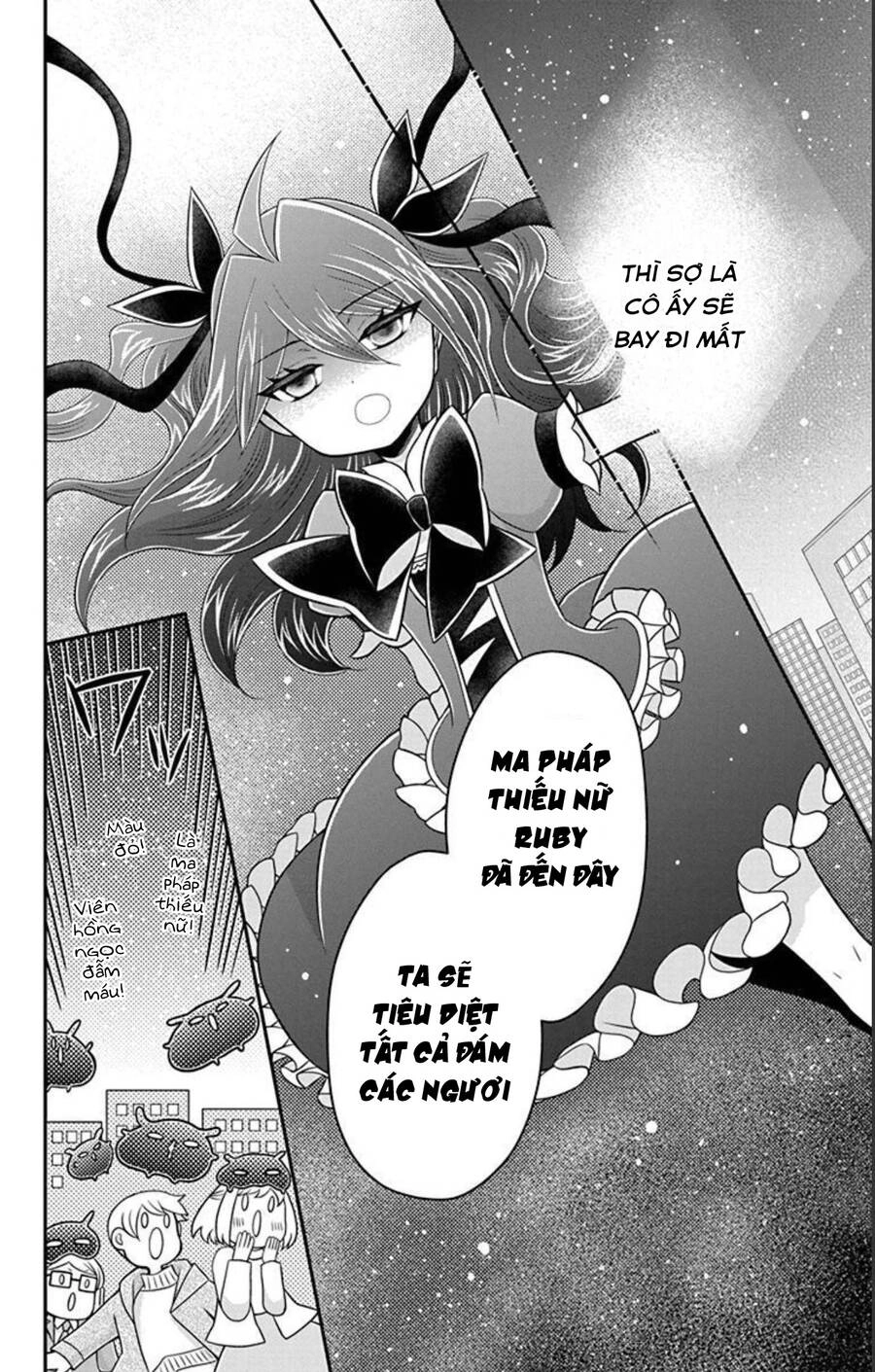 Hatoko-San Wa Tokidoki Mahou Shoujo Chapter 15 - 17