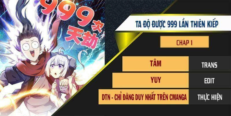 Ta Độ 999 Lần Thiên Kiếp Chapter 1 - 1