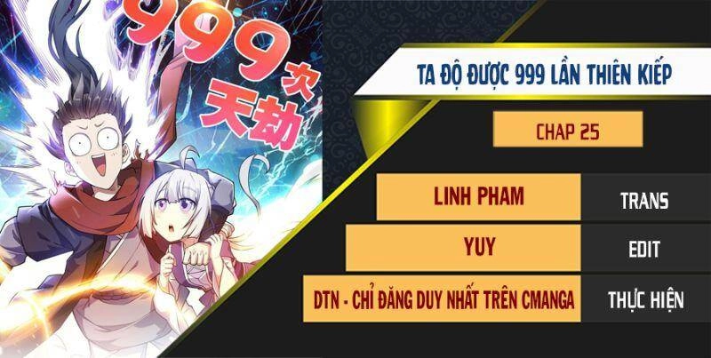 Ta Độ 999 Lần Thiên Kiếp Chapter 25 - 1