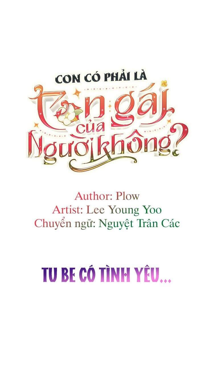 Con Có Phải Con Là Con Gái Của Ngài Không? Chapter 54 - 67