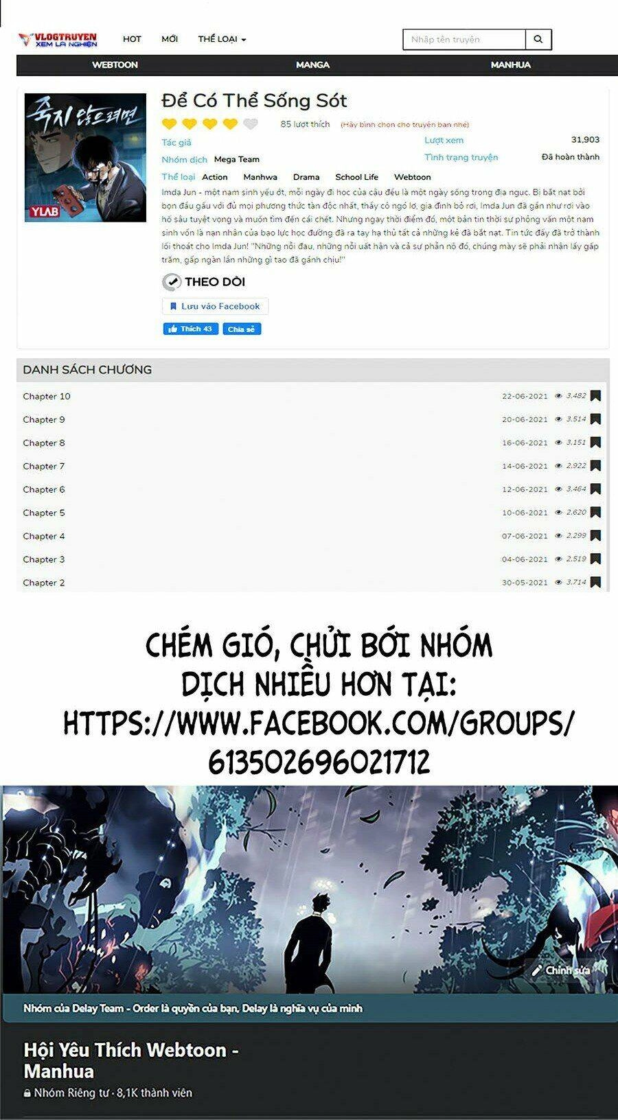 Để Có Thể Sống Sót Chapter 11 - 170