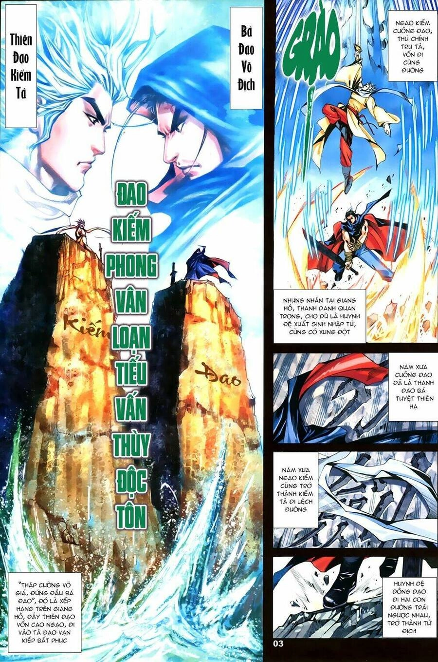 Bá Đao Vô Địch Chapter 1 - 3