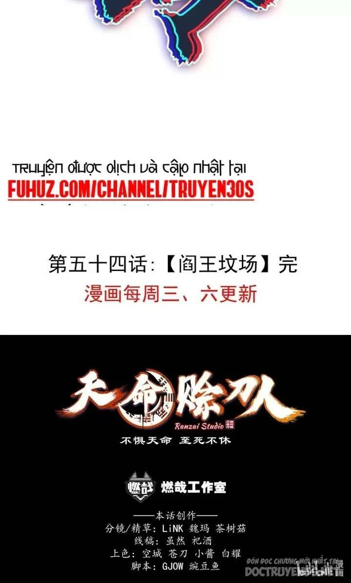 Thiên Mệnh Xa Đao Nhân Chapter 54 - 57