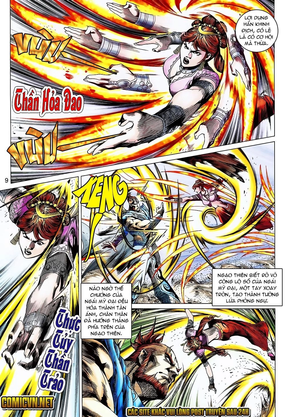 Thiên Tử Truyền Kỳ 8 - Thương Thiên Bá Hoàng Chapter 13 - 9