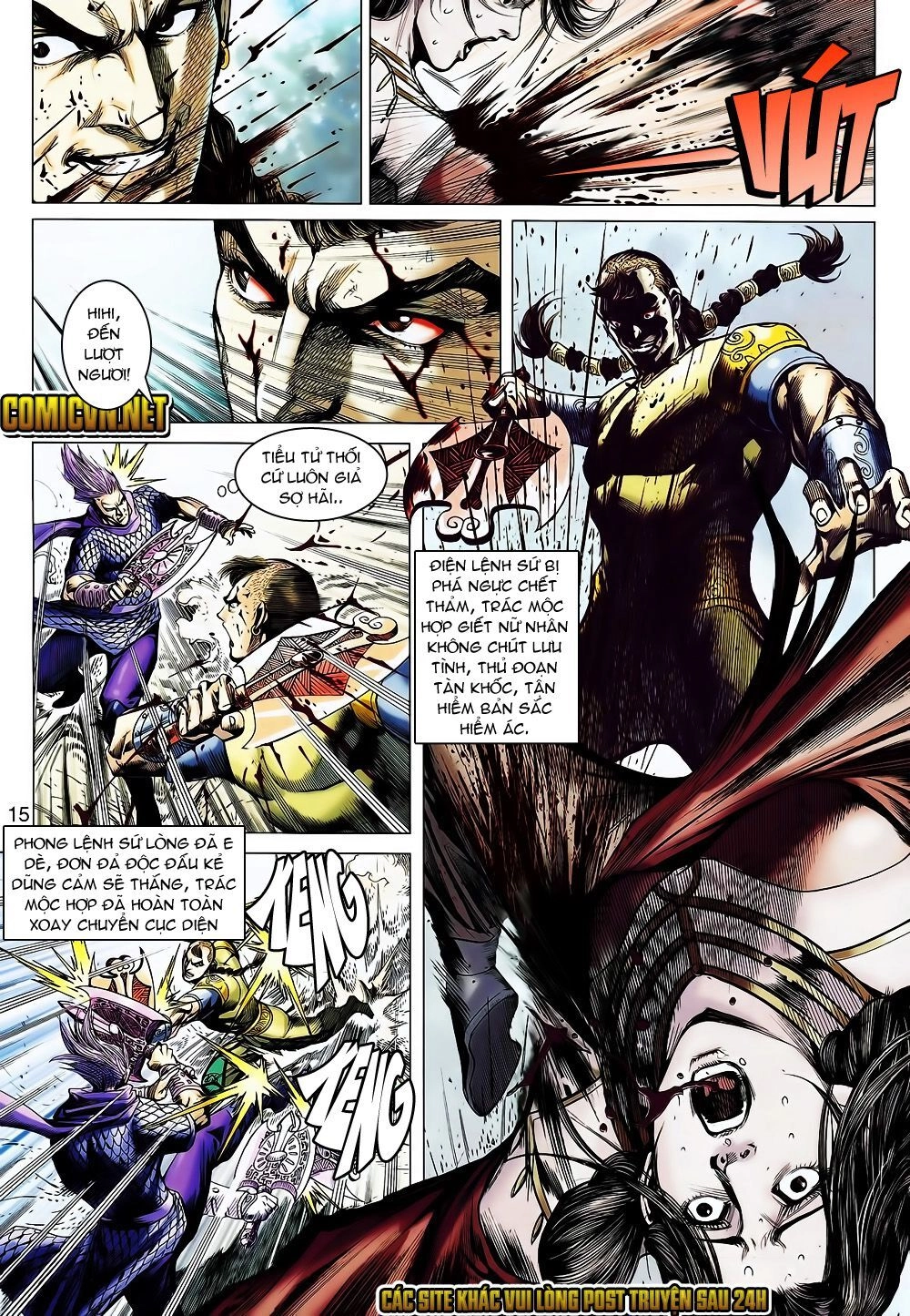 Thiên Tử Truyền Kỳ 8 - Thương Thiên Bá Hoàng Chapter 13 - 15