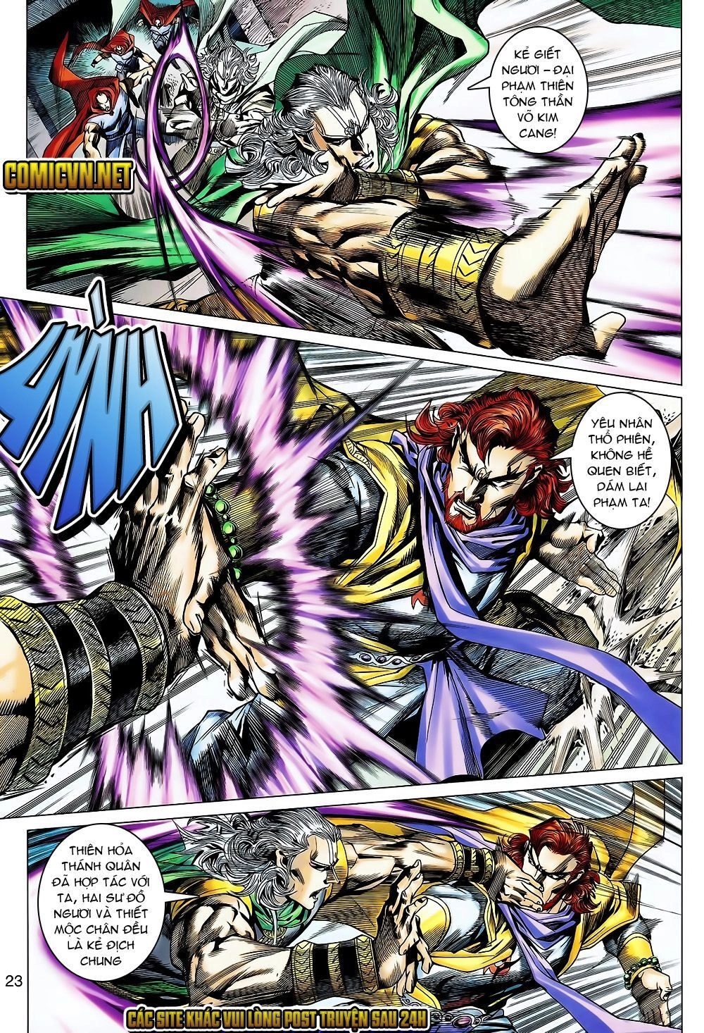 Thiên Tử Truyền Kỳ 8 - Thương Thiên Bá Hoàng Chapter 13 - 23