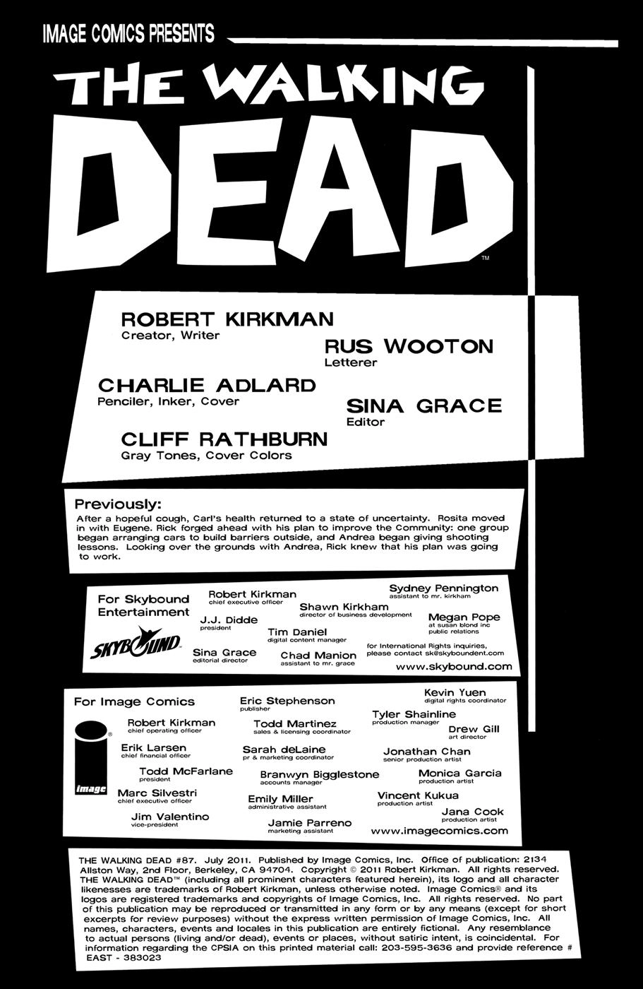 The Walking Dead Chapter 87 - 4