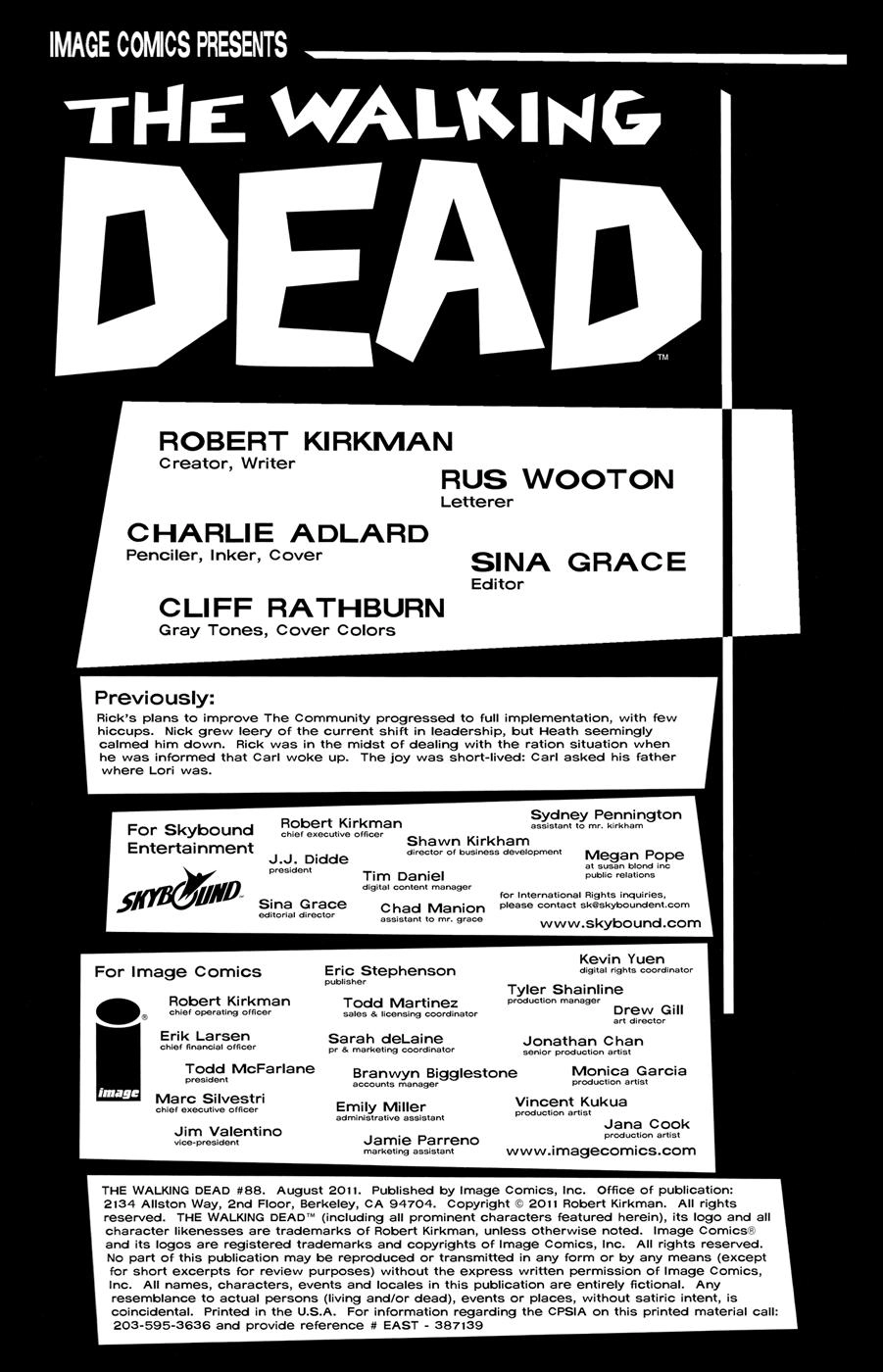 The Walking Dead Chapter 88 - 4