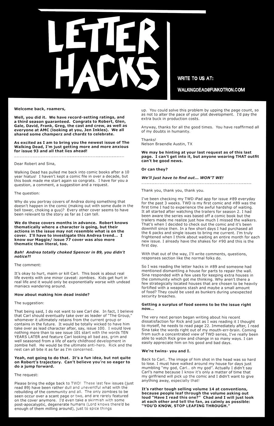 The Walking Dead Chapter 91 - 26