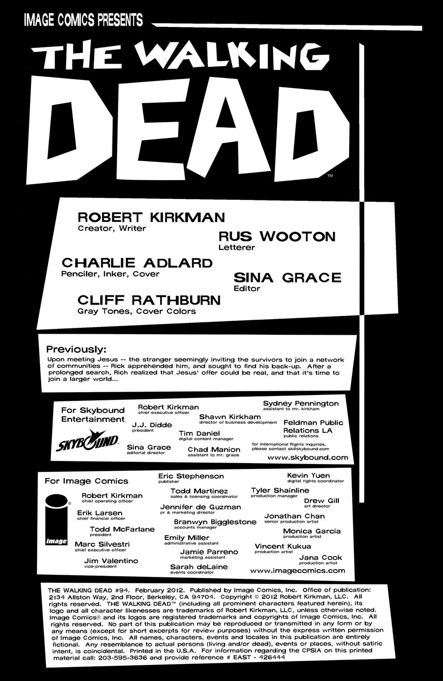 The Walking Dead Chapter 94 - 4