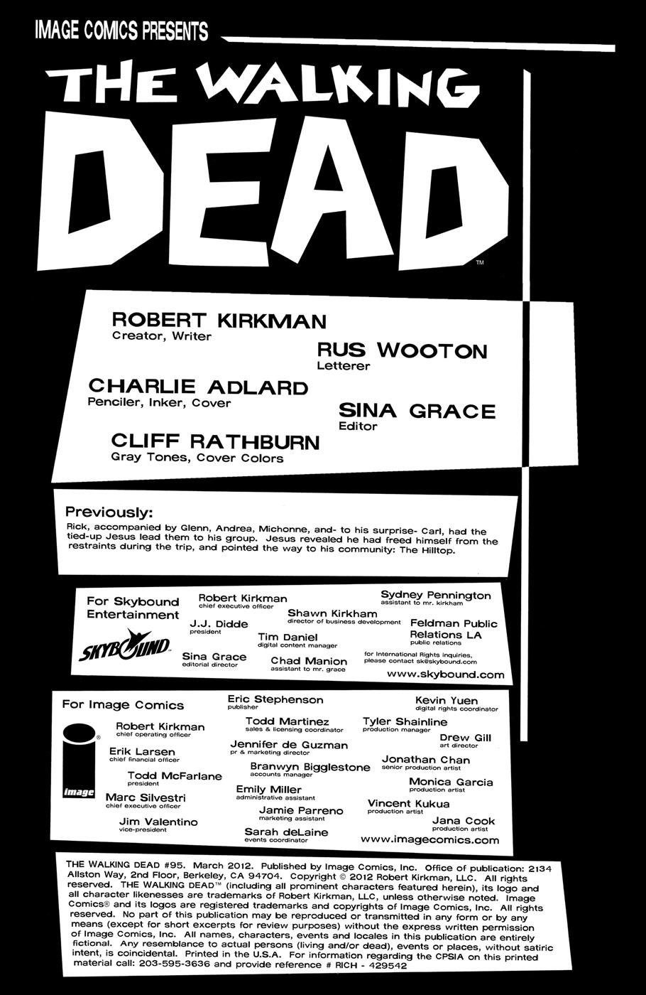 The Walking Dead Chapter 95 - 4