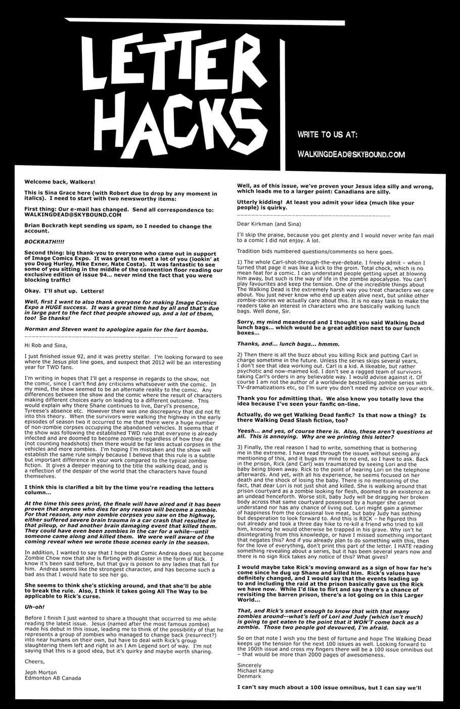 The Walking Dead Chapter 95 - 25