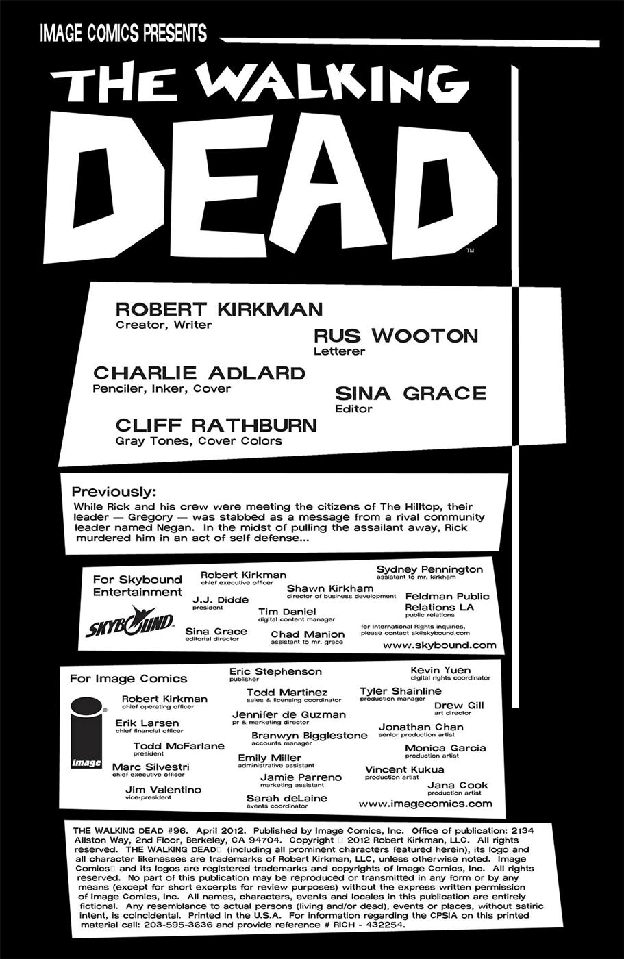 The Walking Dead Chapter 96 - 4