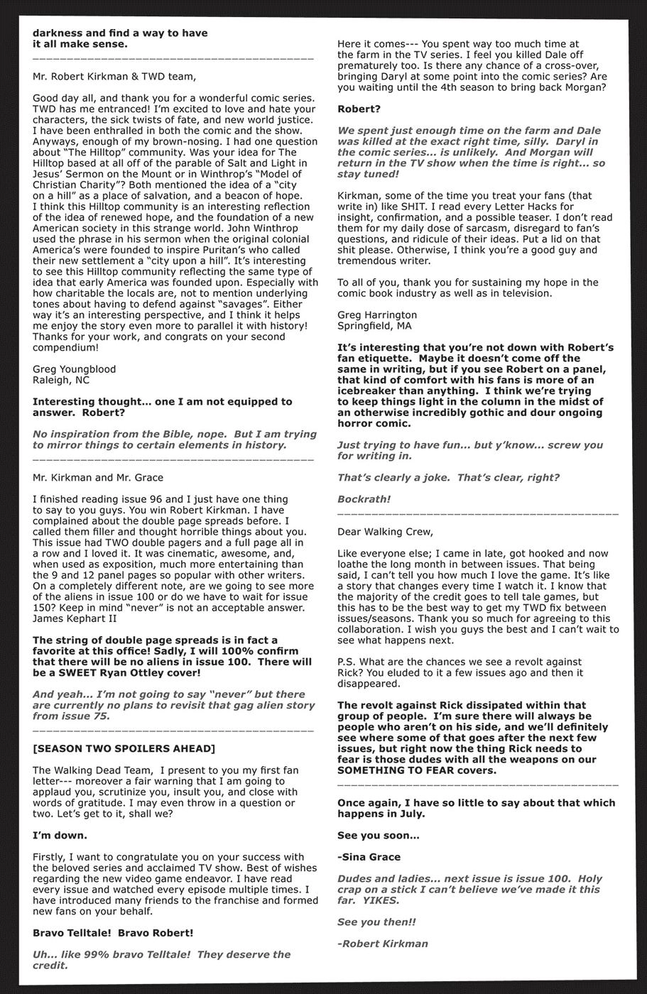 The Walking Dead Chapter 99 - 27