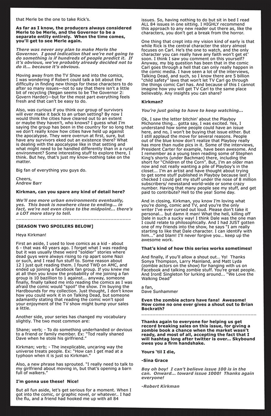 The Walking Dead Chapter 100 - 36