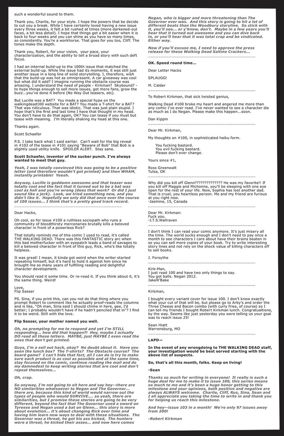 The Walking Dead Chapter 102 - 28