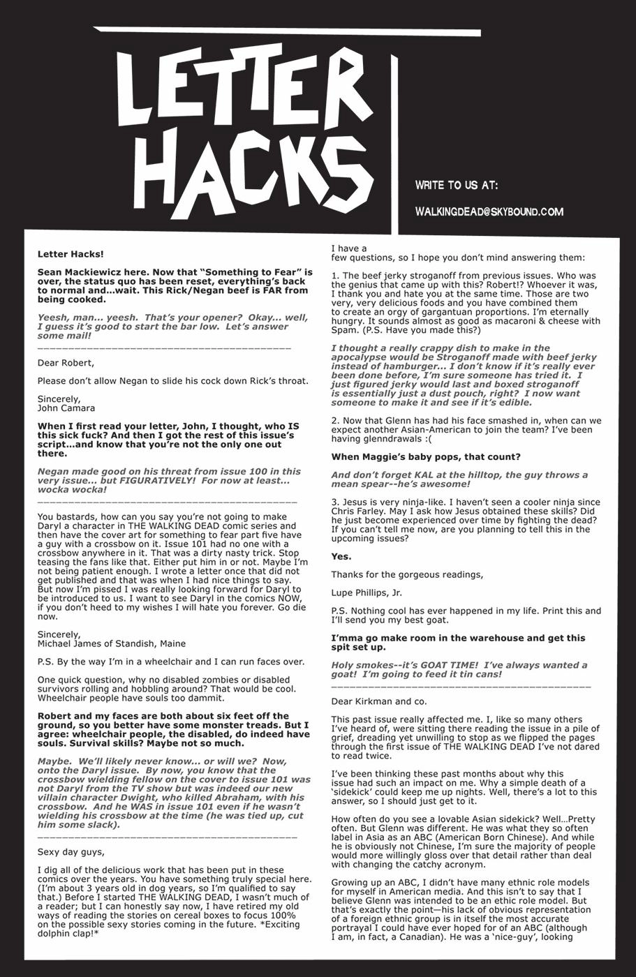 The Walking Dead Chapter 103 - 27