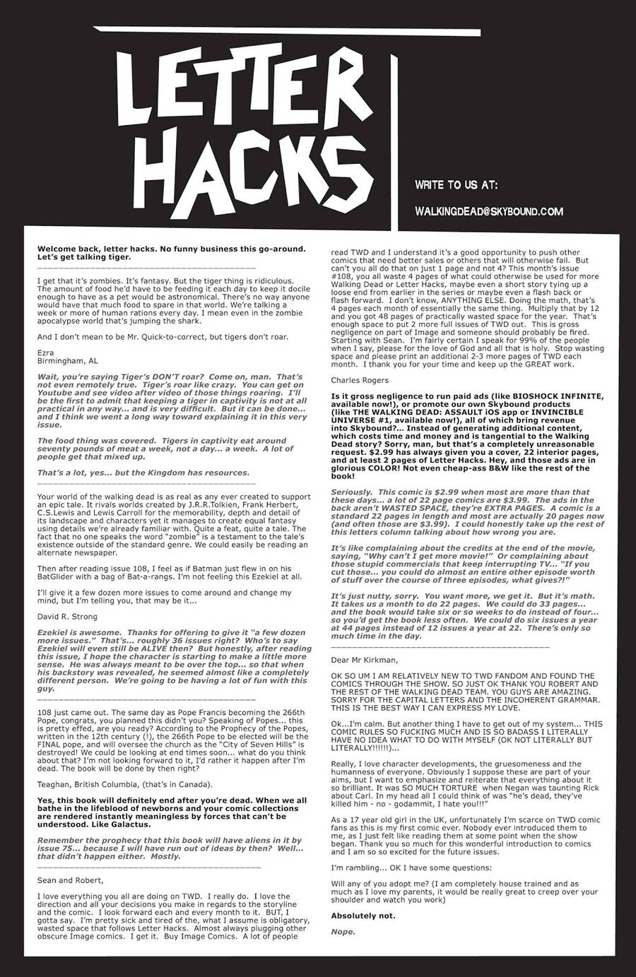 The Walking Dead Chapter 110 - 26