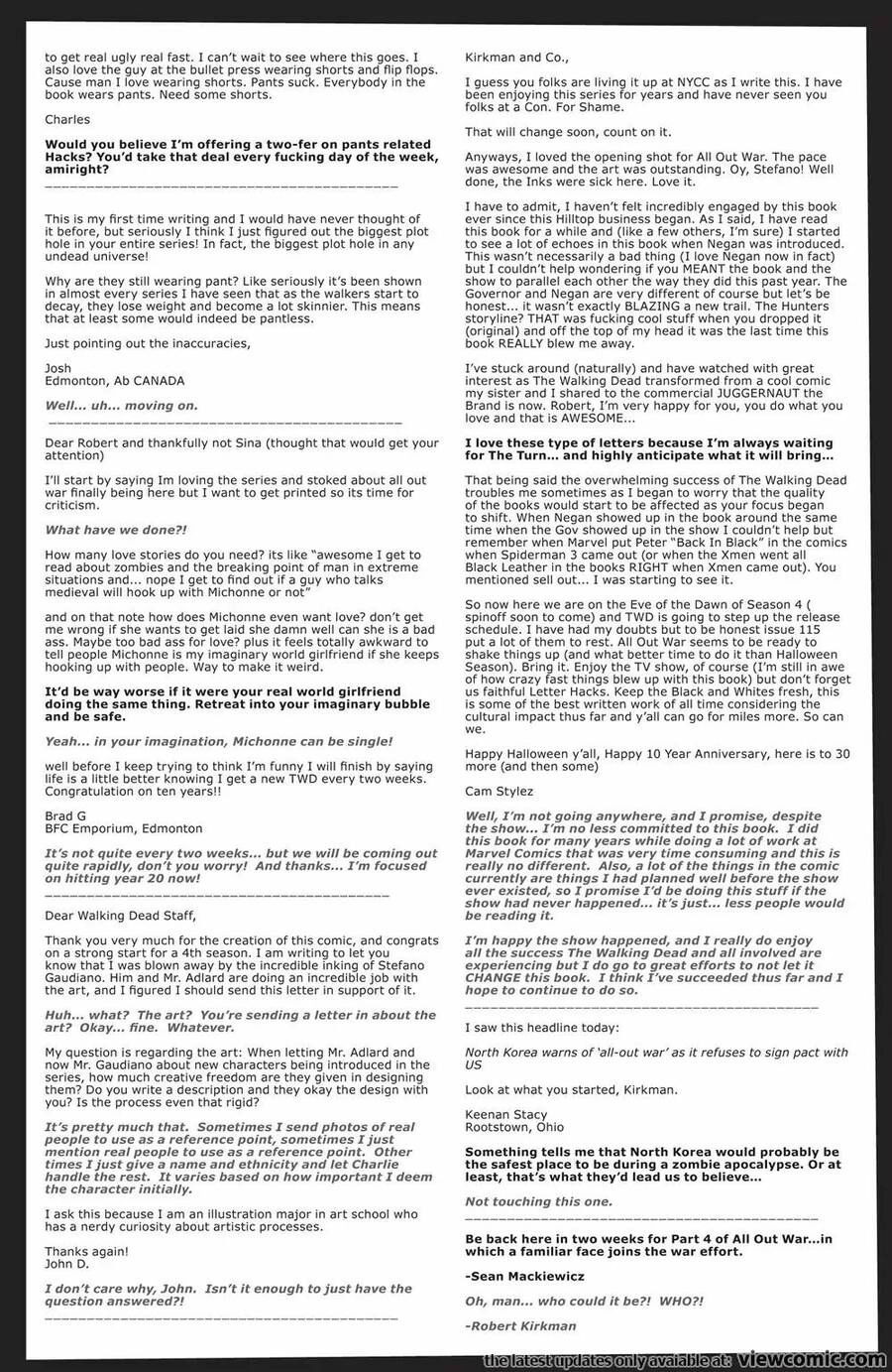 The Walking Dead Chapter 117.5 - 12