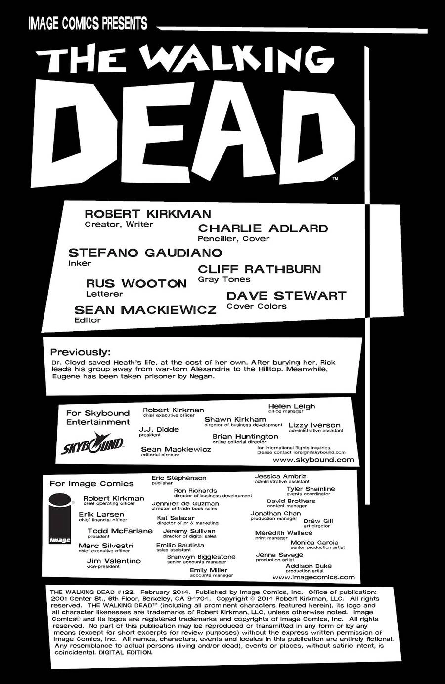 The Walking Dead Chapter 122 - 3