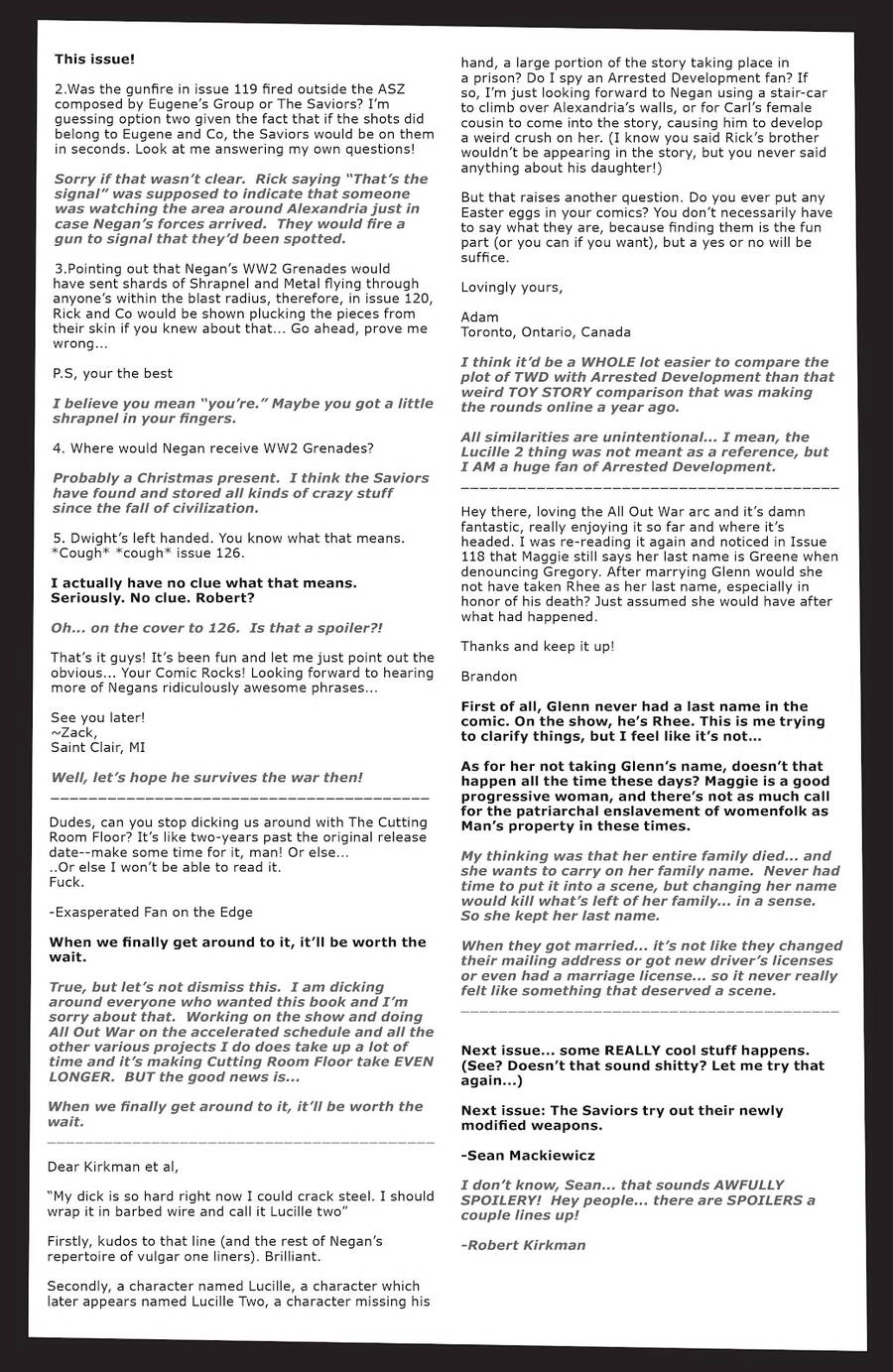 The Walking Dead Chapter 122.5 - 14