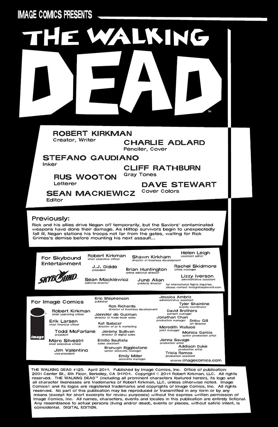 The Walking Dead Chapter 125 - 2