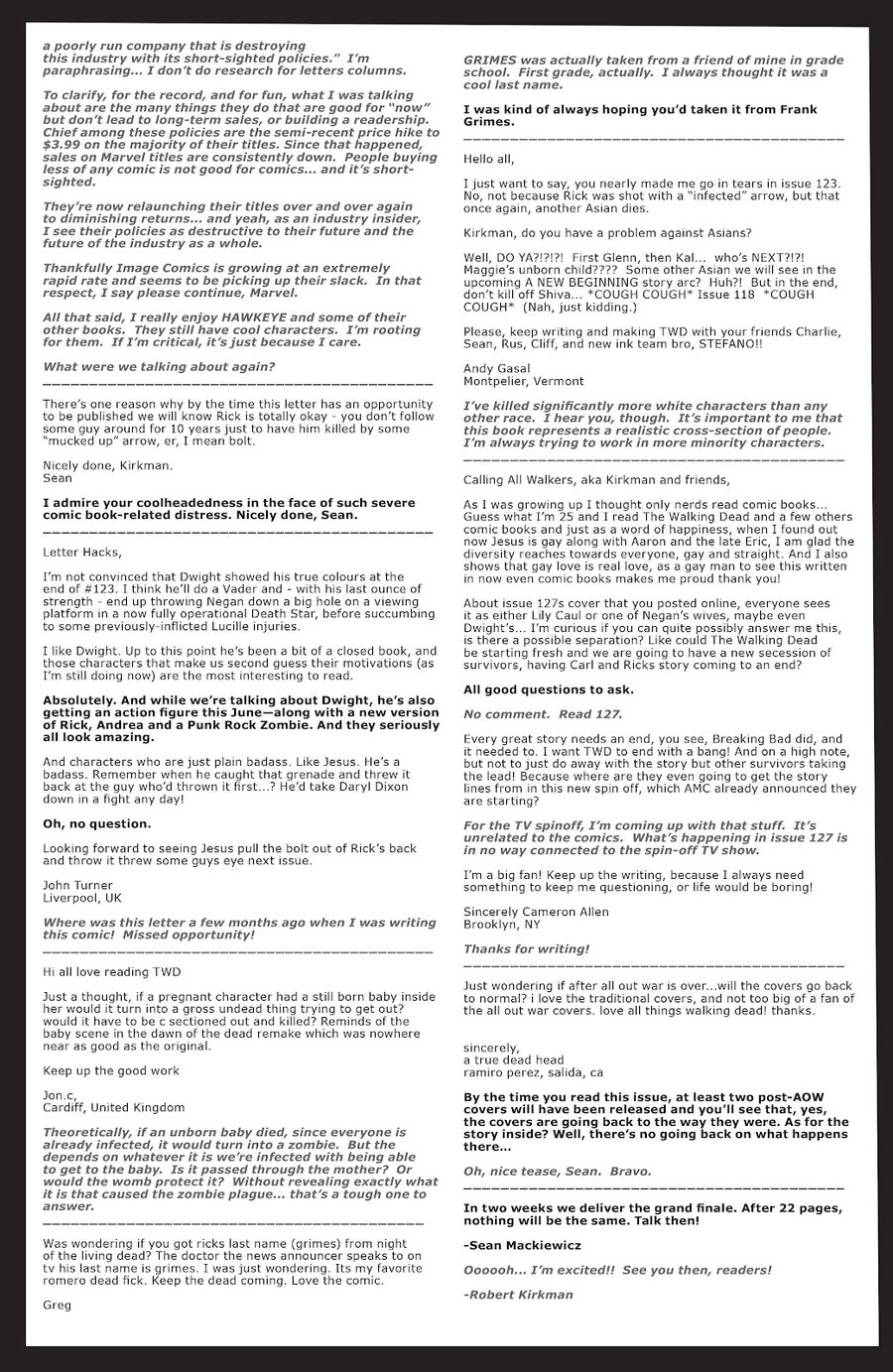 The Walking Dead Chapter 125.5 - 13