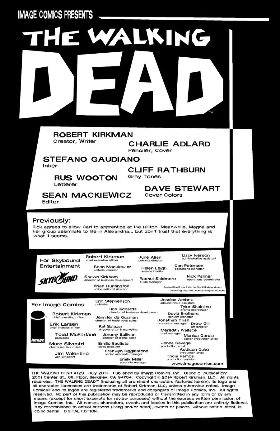 The Walking Dead Chapter 129 - 2