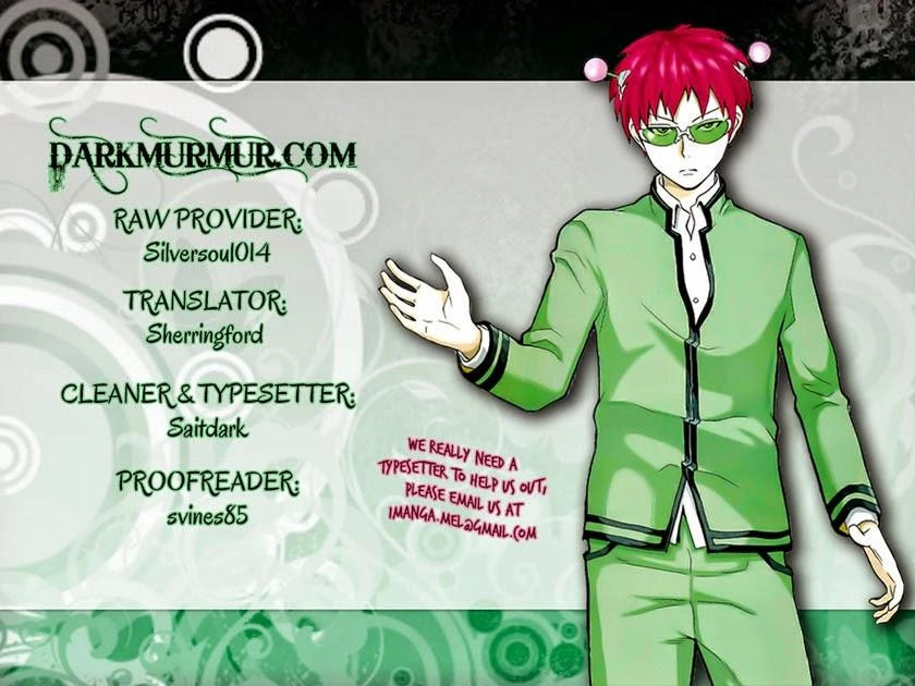 Saiki Kusuo No Sainan Chapter 15 - 18